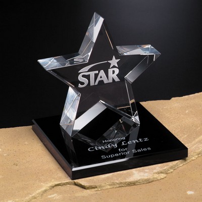 Tapered Star on Base 4"