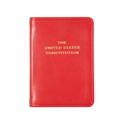 Post Miniature United States Constitution W/ Premium Leather Cover