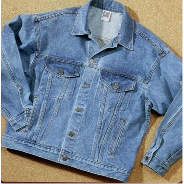 Embossed Women's Embossed Denim Jacket