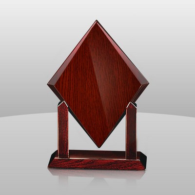 Elegant Piano Finish Rosewood Award (12"x9"x3")