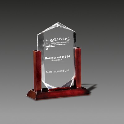 Royal Crown Faceted Award™ (6¾"x9"x3-1/8")