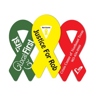 Awareness Ribbon Car Magnets (3.25"x7")