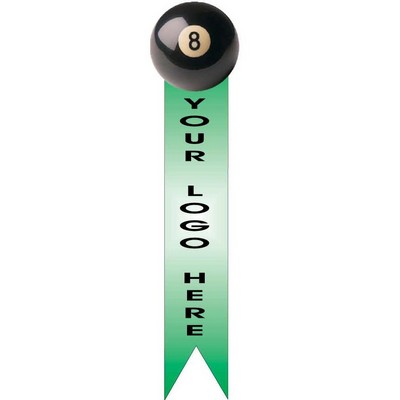 8-Ball Bookmark w/ Black Back