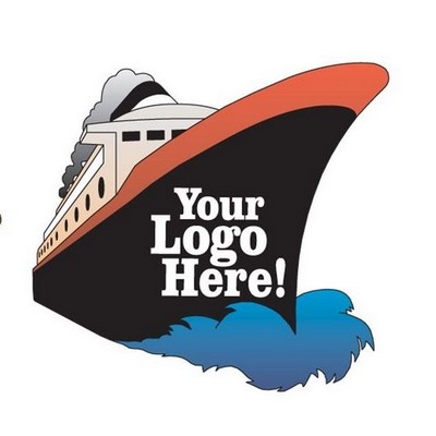 Cruise Ship Executive Magnet w/ Full Magnetic Back (2 Square Inch)