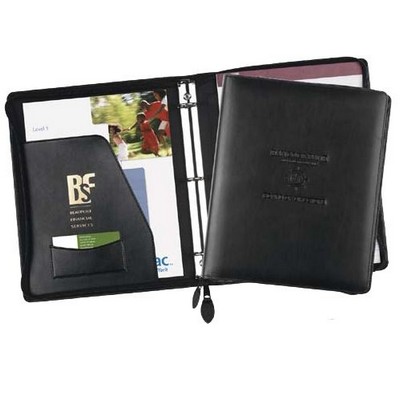 Exec-U-line Zippered Ring Binder