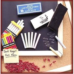 12 Piece White Chalk Set