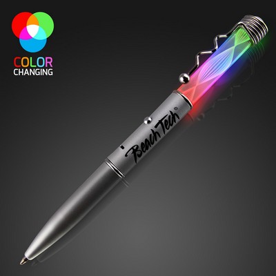 Spiral Promotional Multi Color Pen - Domestic Print