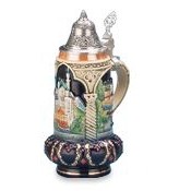 Custom German Village Stein Mug