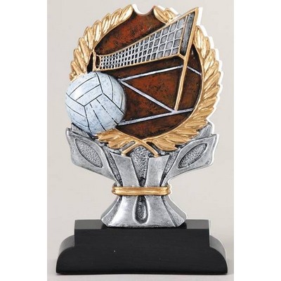 Ric Resin Impact Series Volleyball Trophy - 6"