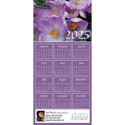 Full Color Z-Fold Calendar Greeting Cards w/Imprinted Envelopes (15"x7")