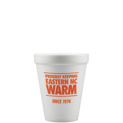 10 Oz. Foam Cup - White - Tradition