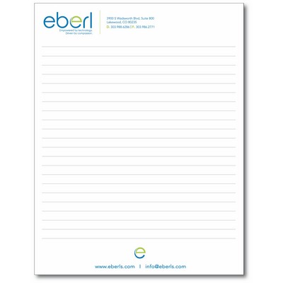 8 3/8" x 10 7/8" 100-Sheet Notepad