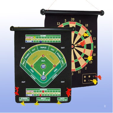 Magnetic "Baseball" Dart Game