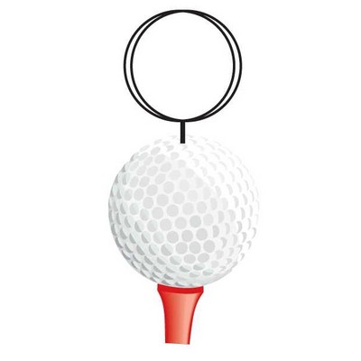 Golf Ball & Tee (See Description)