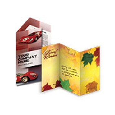 Sell Sheet Flyer/ Brochures w/ Gloss Coating 1 Side 4/0 (9"x12")