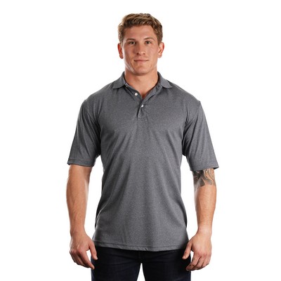 Sierra Pacific Men's Moisture Wicking Knit Polo Shirt