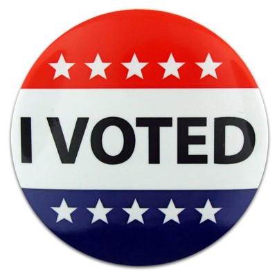 I Voted Button