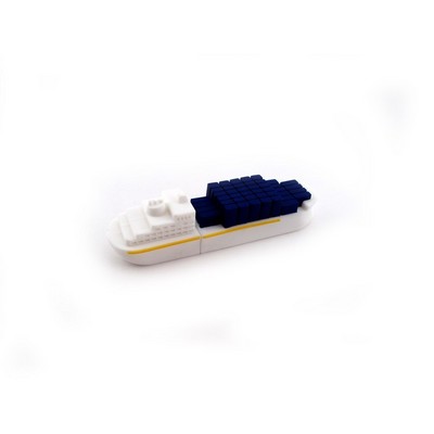 2GB PVC07 Cargo Ship USB Drive