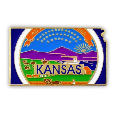 Kansas State Pin