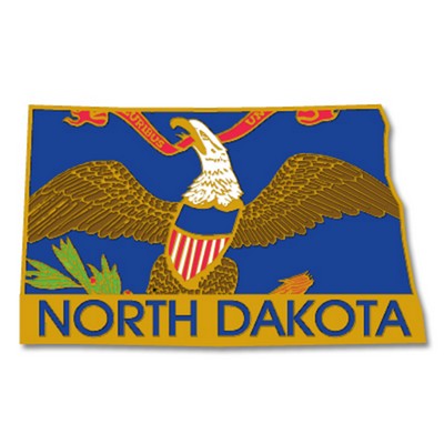 North Dakota State Pin