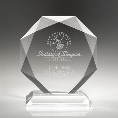 7-3/4" Diamond Crystal Award