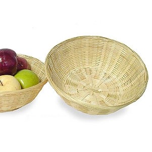 13 1/2" Bamboo Bowl/Basket