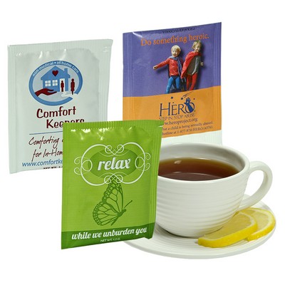 Individual Custom Printed Tea Bag (Direct Printing)