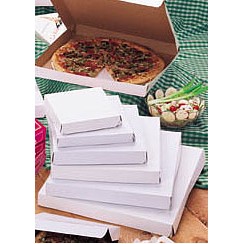 Claycoat Heavyweight White Pizza Box (12"x12"x2")