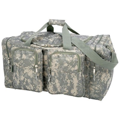 Digital Camo 26" Water Resistant Heavy Duty Tote Bag