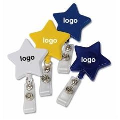 Star Retractable Badge Holder