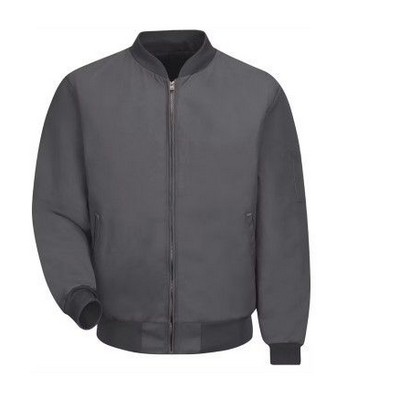 Red Kap™ Perma-Lined Solid Team Jacket - Charcoal Gray