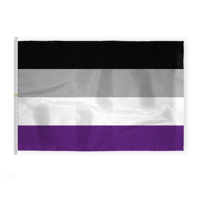 A-Sexual Deluxe Flag 8'X12'