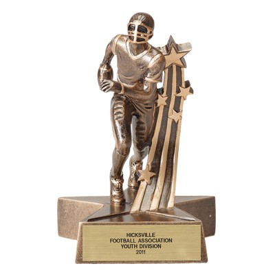 Resin Football Trophy