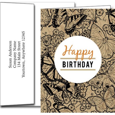 Birthday Greeting Cards w/Imprinted Envelopes