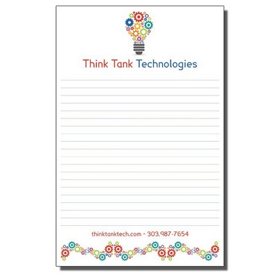 Full-Color Notepads - 50 Sheets (5 1/2" x 8 1/2")