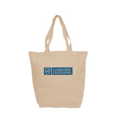 10 Oz. E-Z Shopper Natural Tote Bag