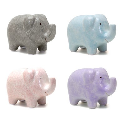 Elephant - Unique Mini Hand Painted Ceramic Bank