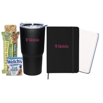 Journal, Tumbler & Snack Bundle