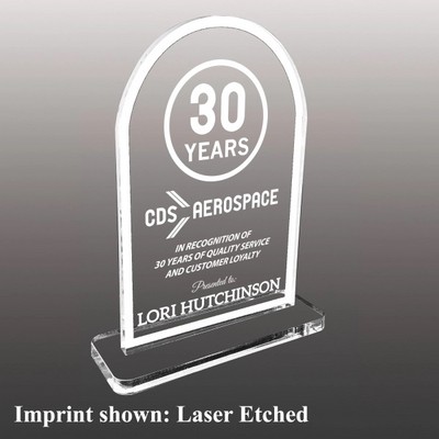 Acrylic Stock Awards - Laser Etched