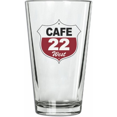 16 Oz. Heat Treated Pint Glass