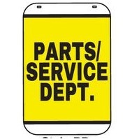 Stock Swing Sign (Parts/Service Dept. - Single Sided Kit)