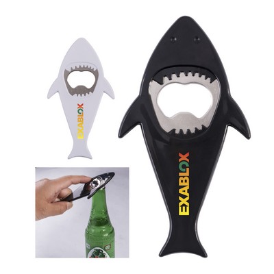 Handy Bottle Opener in a Whimsy Shark Shape w/Magnet