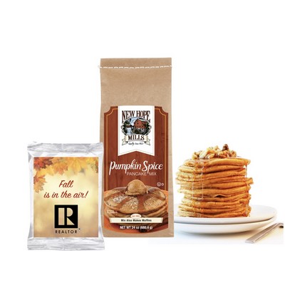 Pumpkin Pancake Mix with Branded Coffee Pack