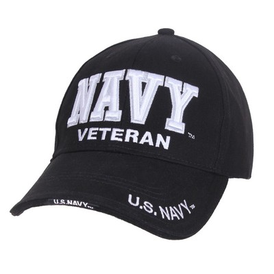 Navy Veteran Deluxe Low Profile Cap