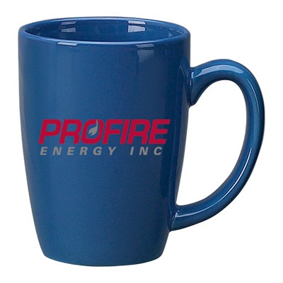 14 Oz. Light Blue Houston Endeavor Customized Mug