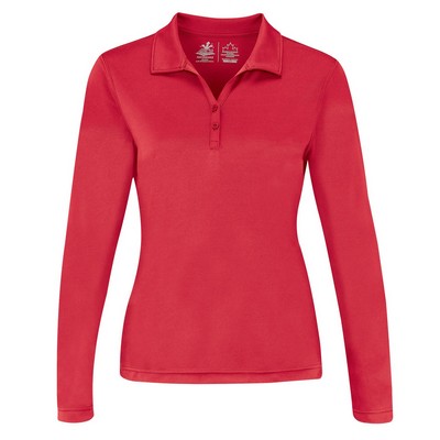 Women's Performance Long Sleeve Polo