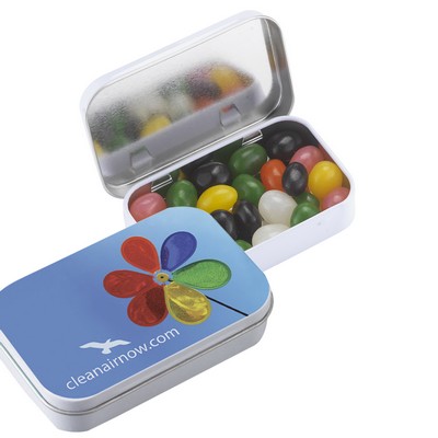 Rectangular Tin w/ Assorted Jelly Beans