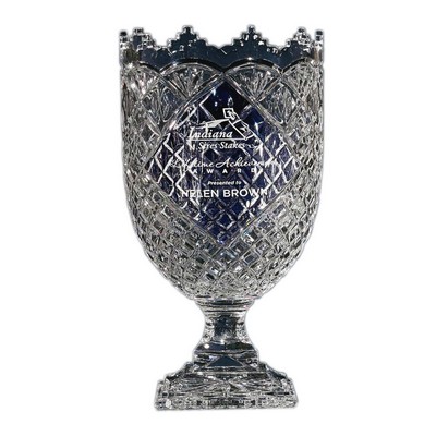 Crystal Scalloped Cup