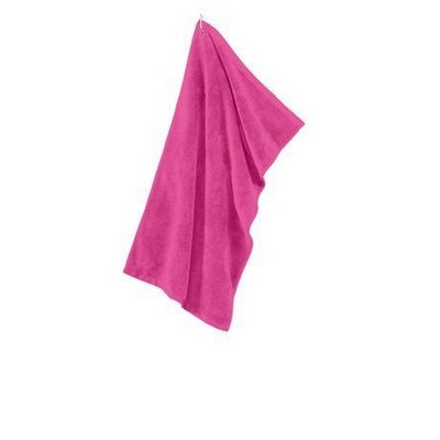 Port Authority® Grommeted Microfiber Golf Towel