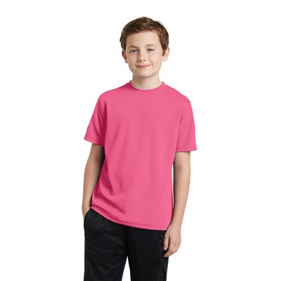 Sport-Tek® Youth PosiCharge® RacerMesh™ Tee Shirt